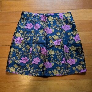 Leith Floral Mini Skirt - Small